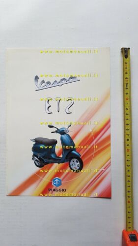 Piaggio Vespa 50 ET2 1997 depliant originale ITALIANO brochure
