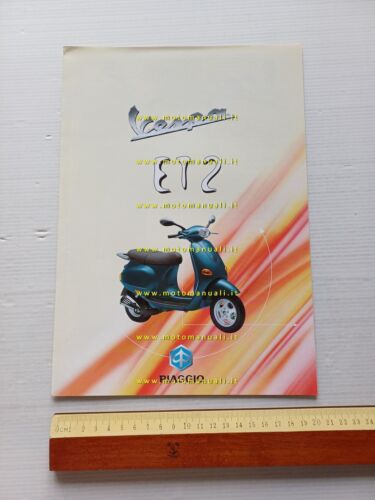 Piaggio Vespa 50 ET2 depliant originale ITALIANO