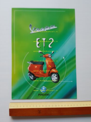 Piaggio Vespa ET2 50 carburatore-iniezione 1997 depliant italiano originale