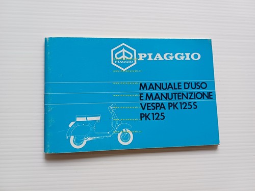 Piaggio Vespa PK 125 S - PK 125 1982 manuale …