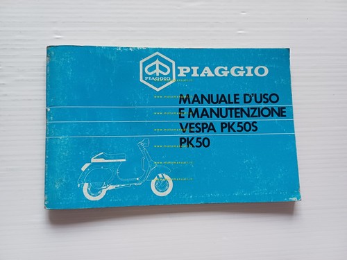 Piaggio Vespa PK 50 - PK 50 S 1982 manuale …