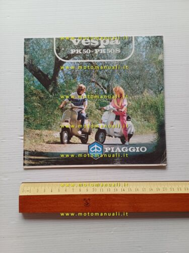 Piaggio Vespa PK 50 - PK 50 S 1983 depliant …