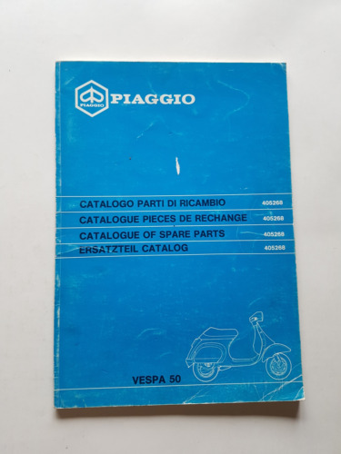 Piaggio Vespa PK 50 XL V5N1T 1990 catalogo ricambi ORIGINALE