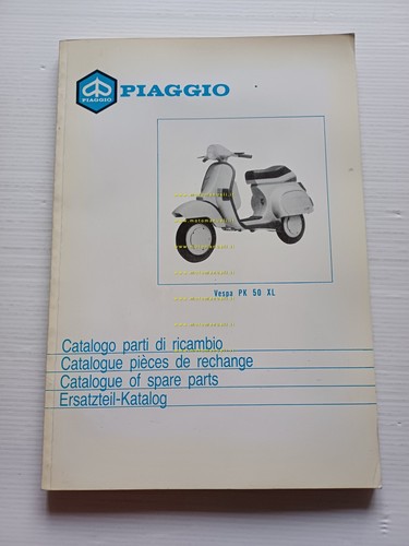 Piaggio Vespa PK 50 XL V5X3T 1986 catalogo ricambi originale