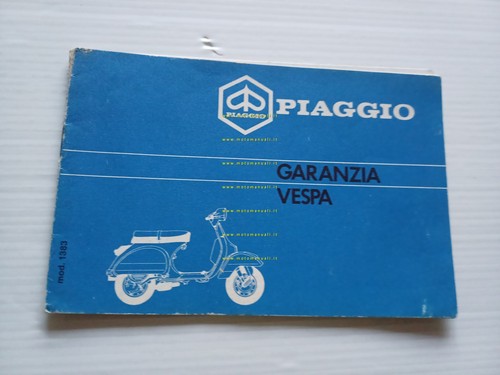 Piaggio Vespa PX garanzia usata 1984 originale