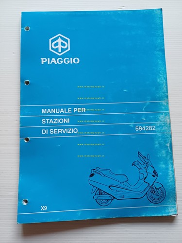 Piaggio X9 250 manuale officina TELAIO originale