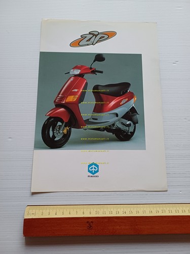 Piaggio ZIP 50 depliant italiano originale