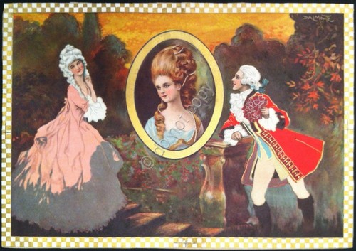 Piccola stampa - tecnica mista - Primi '900 - Firmata …