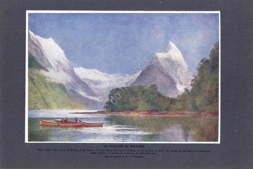 Piccola stampa a colori - Lo Stretto di Milford - …