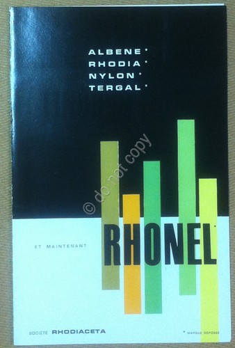 Pieghevole - Rhodiaceta - Fibra sintetica Rhonel - Nylon - …