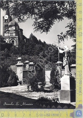 Pinerolo-San Maurizio-S.Maurizio Church- 1953 - Cartolina - Postcard