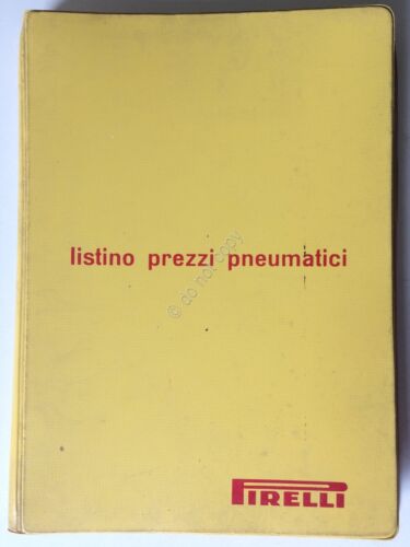 Pirelli - Raccoglitore vuoto - listino prezzi pneumatici