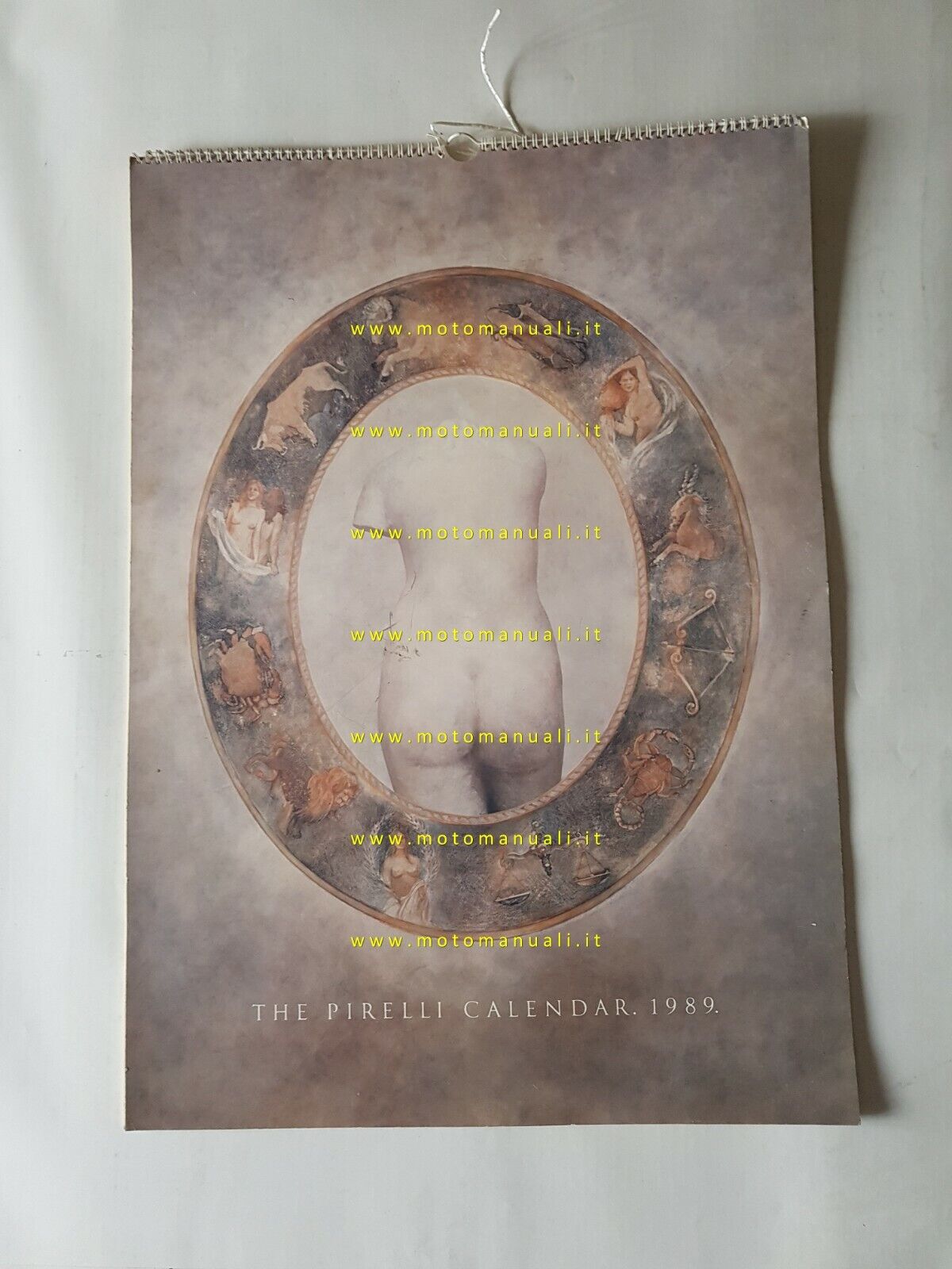 Pirelli calendario 1989 originale no depliant brochure