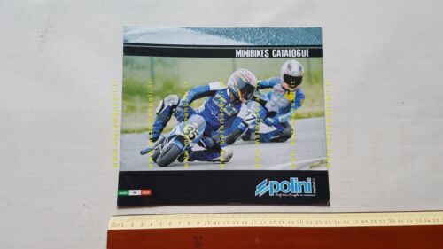 Polini produzione modelli minibike 2007 depliant originale brochure ITALIANO