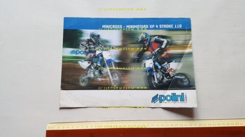 Polini produzione modelli Minicross Minimotard 2006 depliant originale ITALIANO