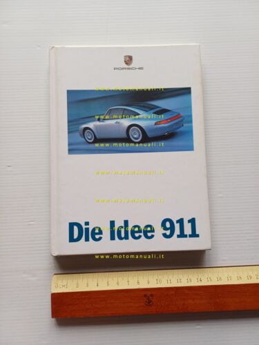 Porsche 911 1996 opuscolo pubblicitario depliant originale testo tedesco