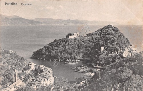 Portofino panorama 1916 Ed Brunner