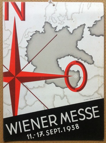 Pubblicità - advertising - Wiener Messe 1938 - Locandina