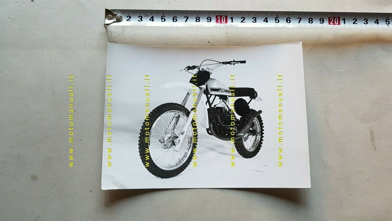 PUCH 125-175 Cross 1976 foto cartella stampa originale moto no …