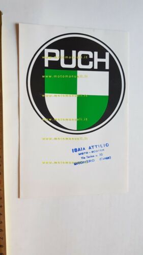Puch MC 125-175 Regolarit 1974 depliant originale ITALIANO brochure