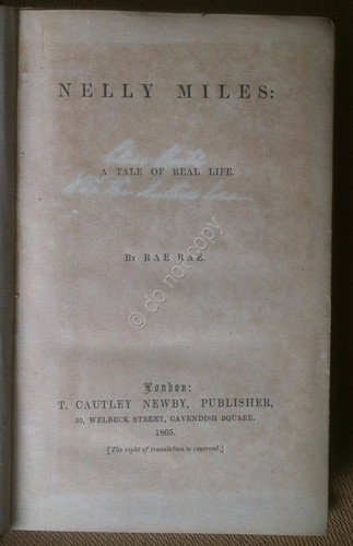 Rae Rae - Nelly Miles - A tale of real …