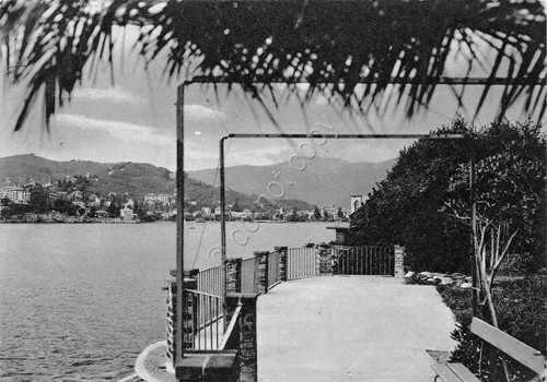 Rapallo Istituto Orsoline di Maria Immacolata panorama da terrazza 1964