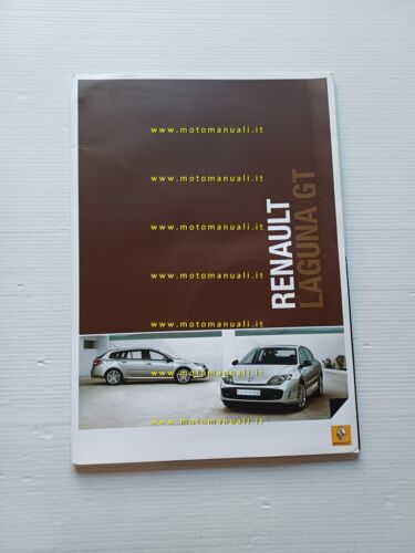 Renault Laguna GT 2008 cartella stampa originale