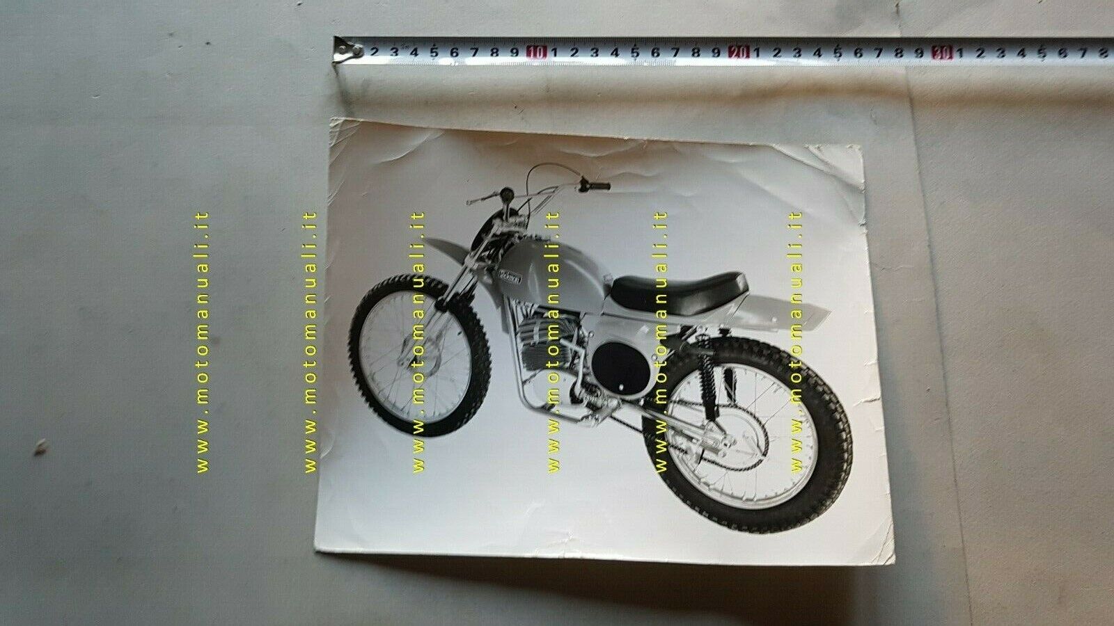 Rickman Zundapp MX 125 Cross 1972 foto stampa originale no …