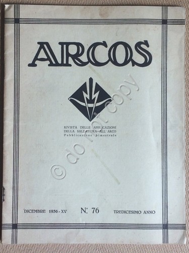 Rivista - Arcos - Applicazioni della Saldatura ad Arco - …