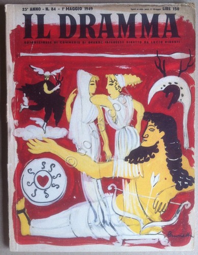 Rivista - Il Dramma - 1° Maggio 1949 - Copertina …