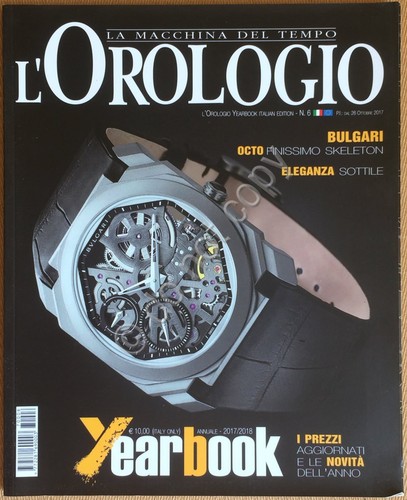 Rivista - L'Orologio - Yearbook - Ottobre 2017 - Prezzi …