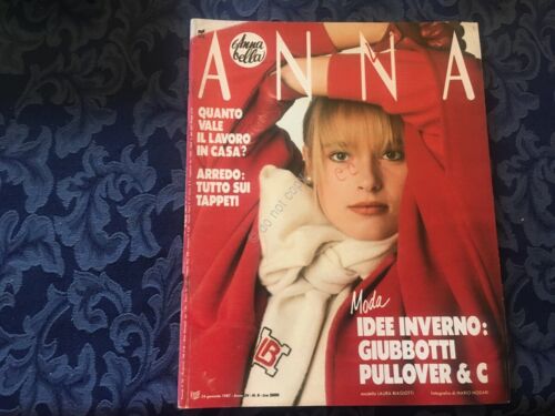 Rivista ANNA 24 Gennaio 1987 n.4 Katia Ricciarelli Pippo Baudo …