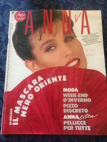 Rivista ANNA 29 Ottobre 1987 n.44 Marina Ripa di Meana