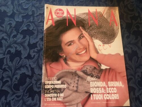 Rivista ANNA 31 Gennaio 1987 n.5 Guttuso Dalila di Lazzaro