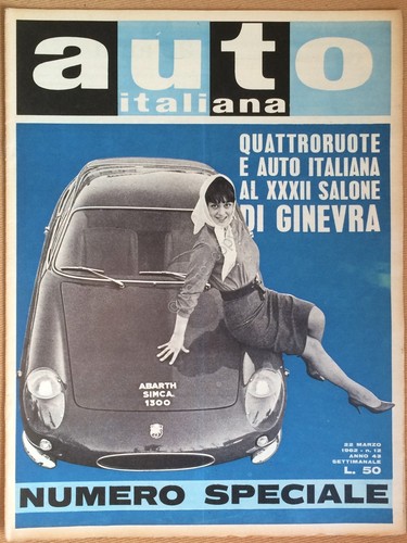Rivista Automobilismo - Auto Italiana N° 12 1962 - Speciale …