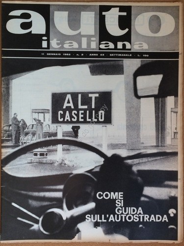 Rivista Automobilismo - Auto Italiana N° 2 1962 - guida …