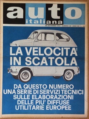 Rivista Automobilismo - Auto Italiana N° 48 1962 - Auto …