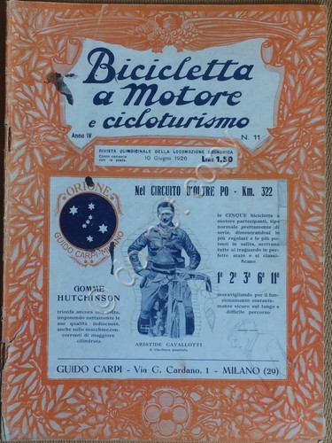 Rivista Biciclette a Motore e Cicloturismo - Anno IV - …