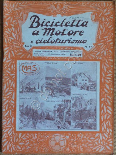 Rivista Biciclette a Motore e Cicloturismo - Anno IV - …