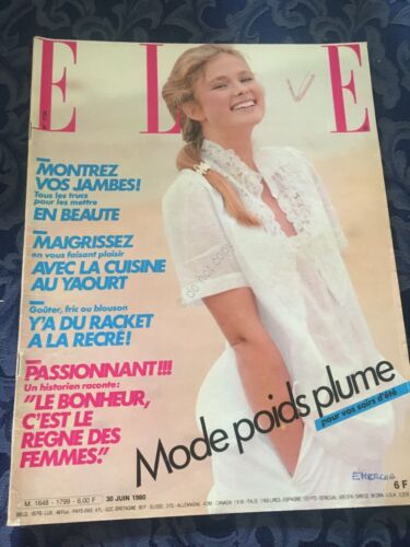 Rivista ELLE 30 Giugno 1980 n. 1801