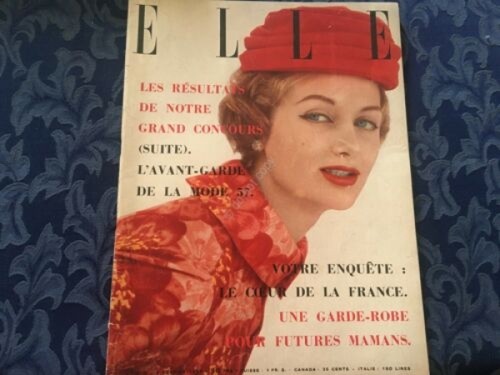 Rivista ELLE 4 Febbraio 1957