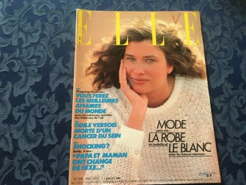 Rivista ELLE 7 Luglio 1980 n. 1800