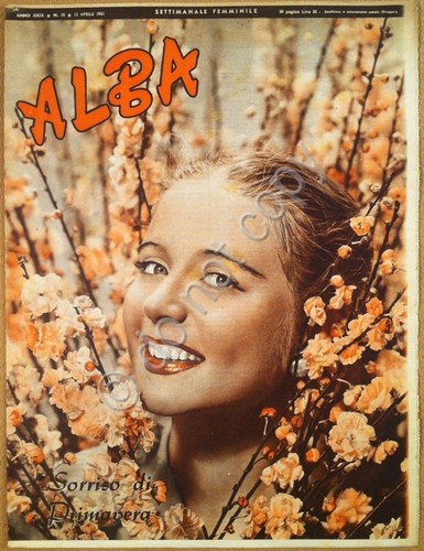 Rivista femminile - Alba - 12 Aprile 1951 - Anno …