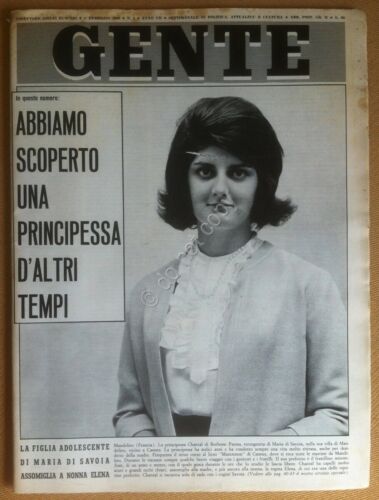 Rivista Gente - 1 Febbraio 1963 - Milva - Greta …