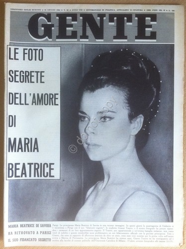 Rivista Gente - 25 Giugno 1964 - Elisabetta II - …