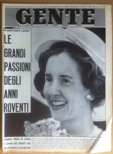 Rivista Gente - 28 Maggio 1964 - Jayne Mensfield - …