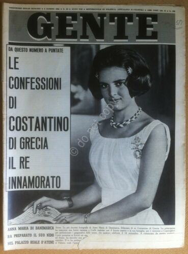 Rivista Gente - 6 Agosto 1964 - Gigliola Cinquetti - …