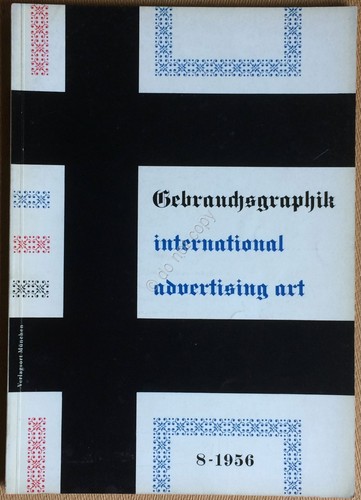 Rivista Grafica - Graphic design magazine - Gebrauchsgraphik - N° …