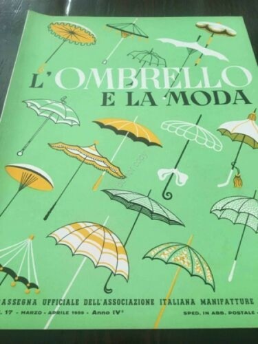 Rivista L'ombrello e la Moda ombrello moda N 17 Marzo …