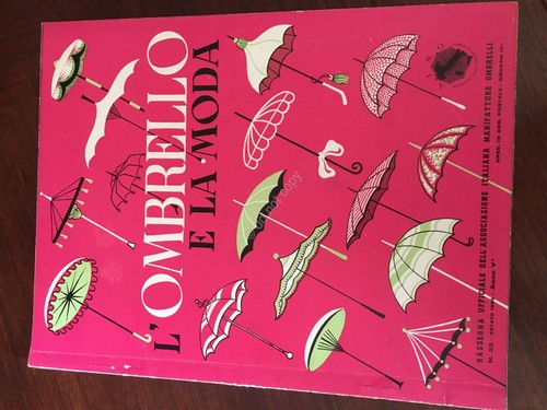 Rivista L'ombrello e la Moda ombrello moda pubblicità N 22 …